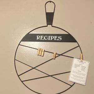 Farmhouse recipe decor